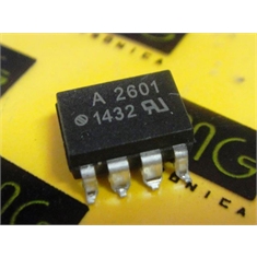 A2601 - CI 2601 Optocoupler Logic-Out Open Collector DC-IN 1-CH - DIP ou SMD 8Pinos - CI 2601 Optocoupler Logic-Out Open Collector/Surface Mount